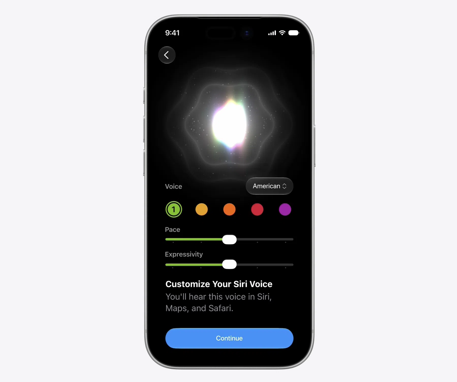 De stem van Siri is voortaan totaal aanpasbaar.